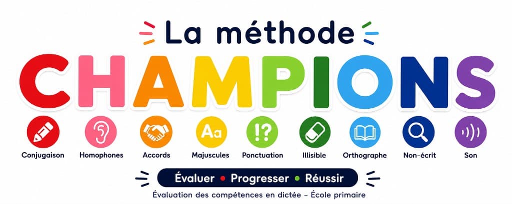 La méthode CHAMPIONS — Évaluer, Progresser, Réussir